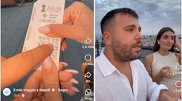 Amalfi, il video de “Il mio Viaggio a Napoli” scatena la bufera: «8 euro l’ora per il parcheggio sono troppi»