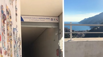 Ascensore fuori uso a Vietri sul Mare, cittadini e pendolari in difficoltà. Le opposizioni attaccano