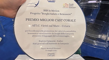"BSB in Motion": gli studenti di Cetara premiate per il Miglior Cast Corale alla Mostra d'Oltremare