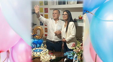 Ciro Landi compie 60 anni: festa grande per il manutentore dell'Hotel Santa Caterina