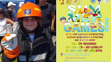 Conca dei Marini, aperte le iscrizioni per il Centro Estivo 2025 promosso dalla P.A. Resilienza Costiera Amalfitana