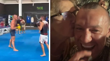 Conor McGregor a Cetara: il campione UFC accolto con calore in Costiera Amalfitana