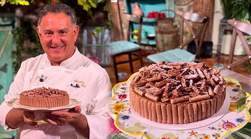Dalla Costa d’Amalfi il Maestro Pasticcere Sal De Riso incanta Rai Uno con la sua Torta Cioccolato e Arancia