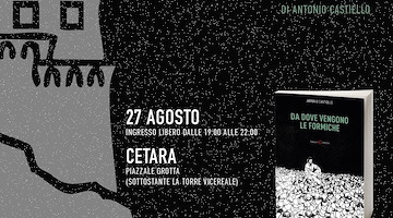 Domani a Cetara “Camminare dentro un libro”: al Piazzale Grotta la presentazione del romanzo di Antonio Castiello