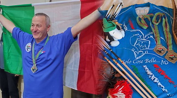Due medaglie d’argento per Sebastiano Borrelli: l’arciere di Tramonti brilla ai Mondiali in Sudafrica