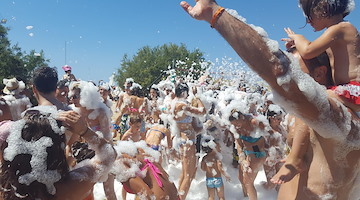 Furore, 31 agosto lo Schiuma Party al Parco della Pellerina