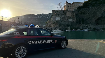 Furti tra Maiori, Minori e Positano: scattano arresti domiciliari e obbligo di dimora per due giovani