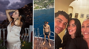 Giulia De Lellis e Tony Effe in Costiera Amalfitana: tra mare, tappe di gusto e l'attesa della piccola Priscilla