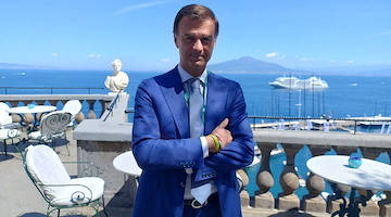 Il presidente di Coldiretti Ettore Prandini a Sorrento per il forum internazionale 'Verso Sud'