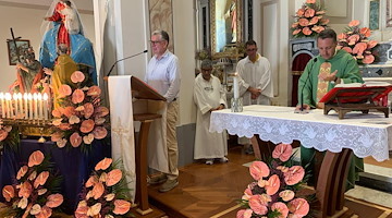Il sindaco di Ravello alle celebrazioni della Madonna delle Grazie a Torello-San Cosma e Castiglione