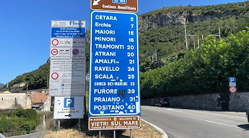 In Costiera Amalfitana attivate dall'Anas nuove misure per la sicurezza stradale