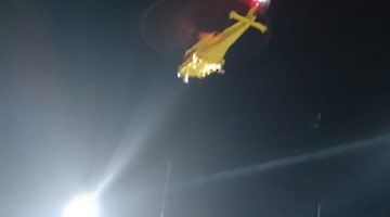 Incidente sulla Statale Amalfitana nella notte: ferito un uomo, trasferito in eliambulanza al Cardarelli