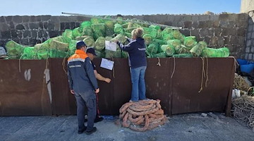 Ischia, sequestrate mille nasse abusive nell'Area Marina Protetta Regno di Nettuno