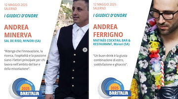 La Costa d’Amalfi protagonista a Salerno: due giudici d’eccezione per Baritalia 2025