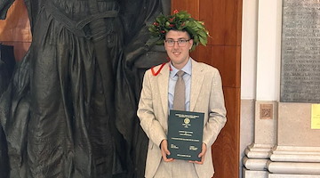 Minori, Emanuele Cretella si laurea alla "Federico II" con una tesi in Storia contemporanea