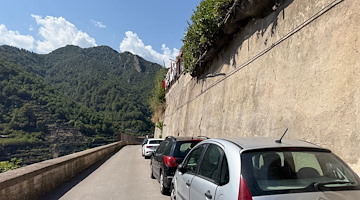 Multati i residenti a Maiori: esplode la rabbia in località Castello /foto