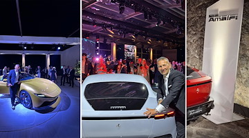 Pietro Giordano alla première mondiale della Ferrari “Amalfi”: «Un sogno italiano che corre verso il mondo»