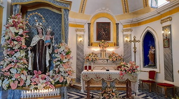 Positano: a Nocelle i Solenni Festeggiamenti in onore di Maria Santissima del Carmelo / PROGRAMMA