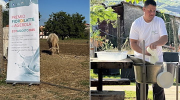 Premio Fior di Latte di Agerola, un'intera giornata e due appuntamenti dedicati al prodotto simbolo del territorio 