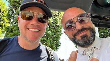 Ravello conquista ancora Matt Damon: l'attore di Hollywood torna in Costiera Amalfitana