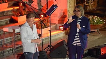 Riccardo Cocciante a Minori tra musica e parole con Gigi Marzullo