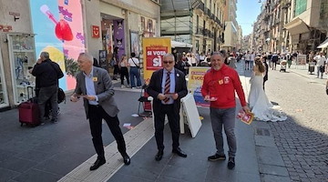 «Rompiamo il silenzio, andiamo a votare»: la Cgil in piazza contro l’astensionismo