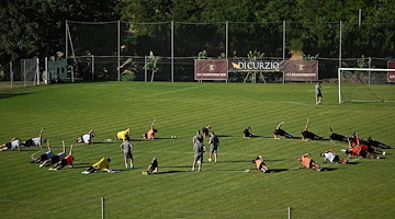 Salernitana: tanto lavoro e concentrazione nel ritiro di Cascia