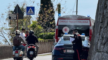 Scontro tra scooter e SUV a Castiglione di Ravello, nessun ferito grave