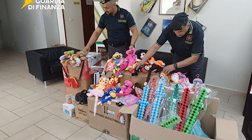 Sequestrati oltre 23mila articoli non conformi agli standard di sicurezza nel beneventano