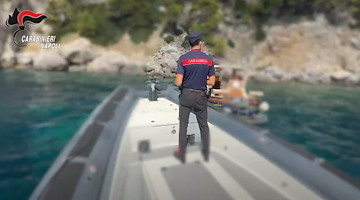Sicurezza a Capri: Carabinieri contestano 17 infrazioni al codice della navigazione