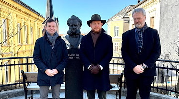Sorrento e Skien rafforzano i legami nel nome di Henrik Ibsen