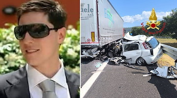 Terribile incidente sull'A30: morto il 38enne napoletano rimasto gravemente ferito nello scontro tra auto e camion 