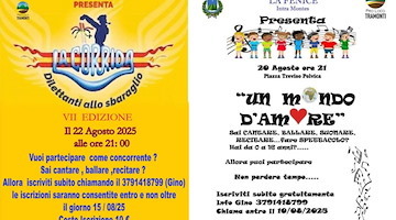 Tramonti, doppio appuntamento con il talento e l'allegria: ad agosto tornano “La Corrida” e “Un Mondo d’Amore”