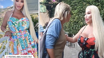 Vacanza romantica in Costiera Amalfitana per Jessica Alves, l'ex "Ken Umano" festeggia il compleanno con il fidanzato a Positano