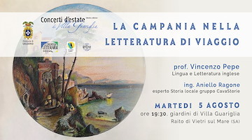 Vietri sul Mare, 5 agosto a Villa Guariglia una serata d'autore con Vincenzo Pepe e il jazz tributo a Quincy Jones