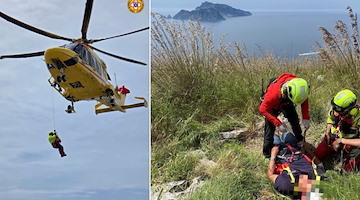 Weekend di soccorsi in quota: due interventi del CNSAS tra Monte Somma e Punta Campanella