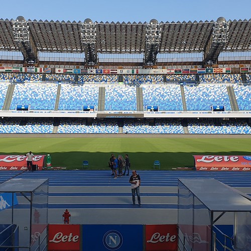 1,5 milioni dalla Regione per lo Stadio Maradona: partiti i lavori del "miglio azzurro"