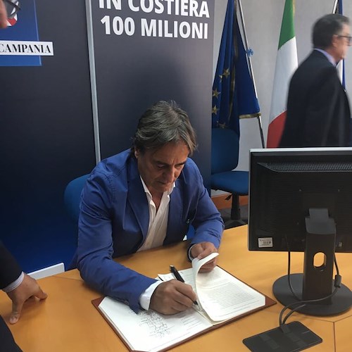 100 milioni per mobilità in Costiera Amalfitana, siglata intesa in Regione