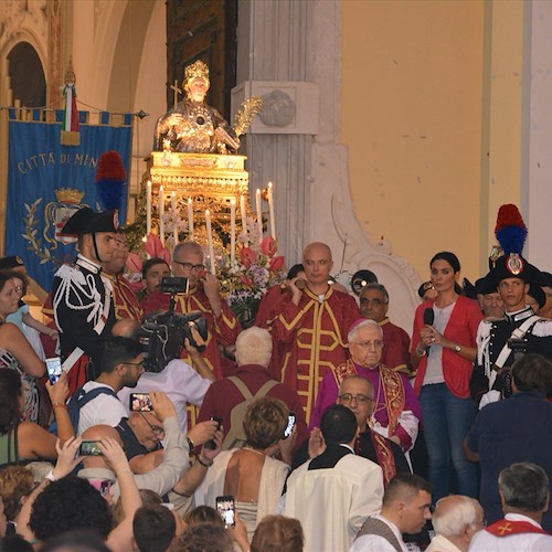13 luglio, Minori festeggia Santa Trofimena: fuochi a mezzanotte [PROGRAMMA]
