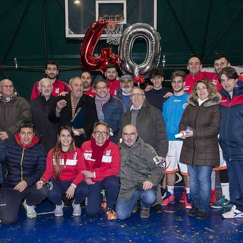 40 anni di GS Minori basket, sindaco Reale: «Bella realtà, esempio di costanza e determinazione»