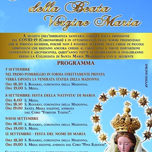 8 settembre, Atrani festeggia Santa Maria del Bando [PROGRAMMA]