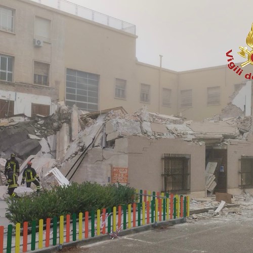 A Cagliari crolla l'Aula Magna dell'Università, nessun ferito. Edificio limitrofo resterà chiuso per verifiche