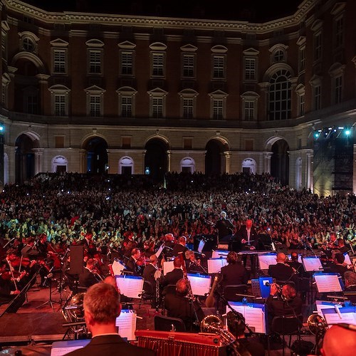 A Caserta “Un’estate da re” chiude con uno straordinario Claudio Baglioni e 14mila spettatori 
