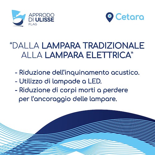 A Cetara torna la “Notte delle Lampare”, stasera per la prima volta l’utilizzo di dispositivi LED per un futuro più sostenibile