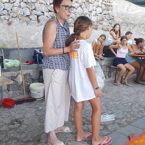 A Conca dei Marini è terminata l'esperienza del campo di volontariato tra natura, solidarietà e socializzazione