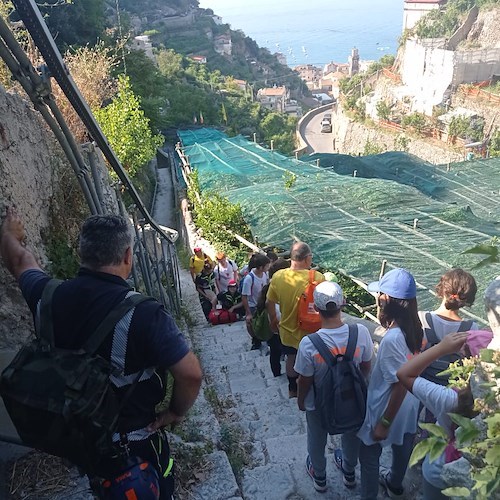 A Conca dei Marini è terminata l'esperienza del campo di volontariato tra natura, solidarietà e socializzazione
