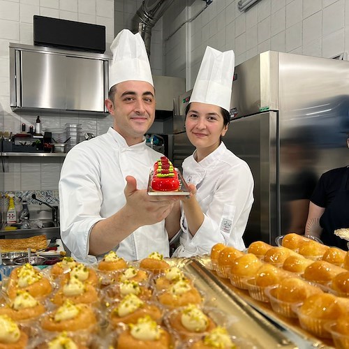 A Maiori apre l'Oasi di dolcezza di Mario e Giusy: laboratorio artigianale innovativo che strizza l'occhio alla tradizione
