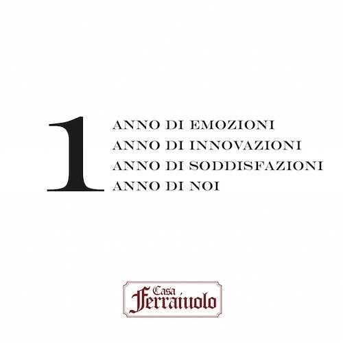 A Maiori, Casa Ferraiuolo compie 1 anno: in alto i calici