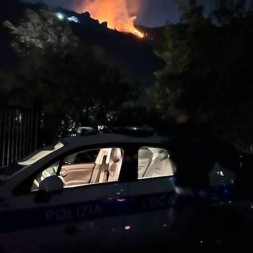 Incendio San Vito<br />&copy; Massimiliano D'Uva