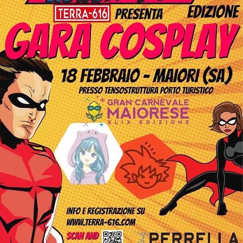 A Maiori nell'ambito del Carnevale la prima edizione della “Gara Cosplay”